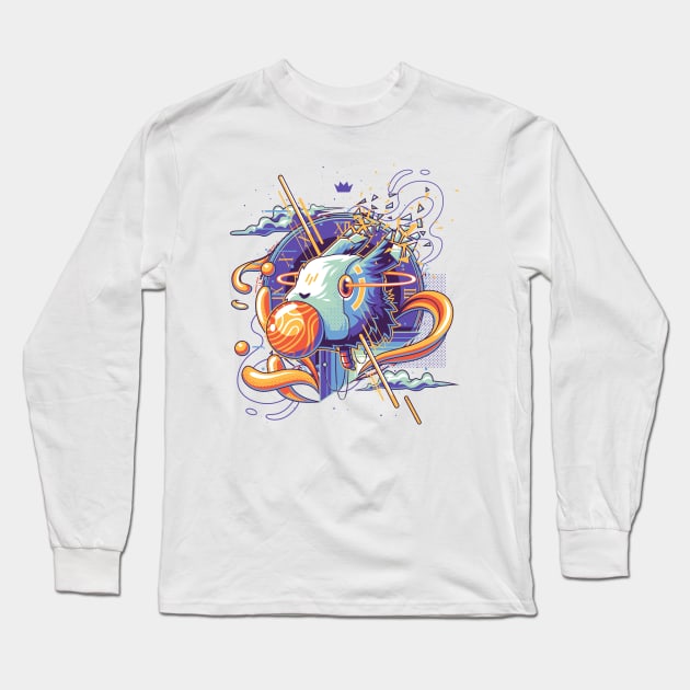 Bunny Long Sleeve T-Shirt by anggatantama